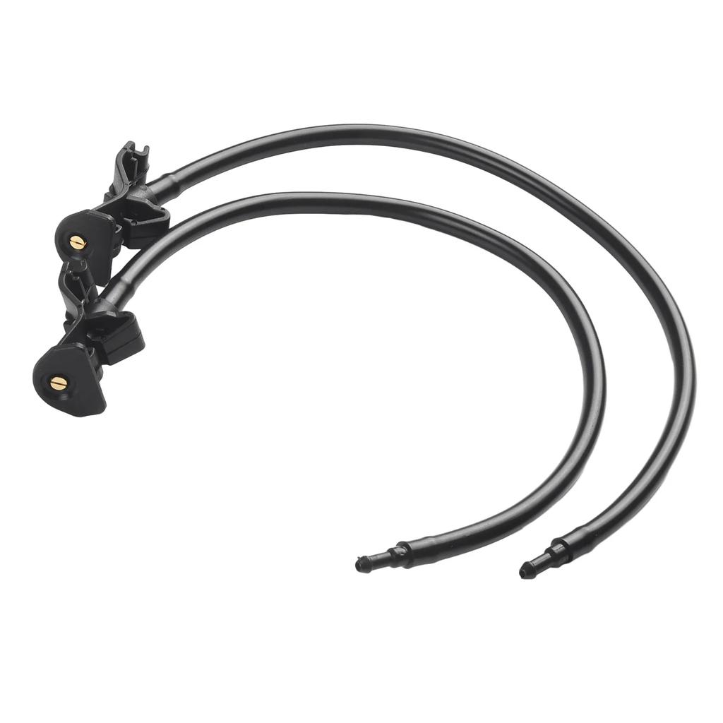 2 Stück für Ford Explorer 2011 2012 2013 2014 2015 2016 2017 2018 Auto Windschutzscheibenwischer Waschdüsen Sprühdüsen BB5Z-17603-A Schwarz