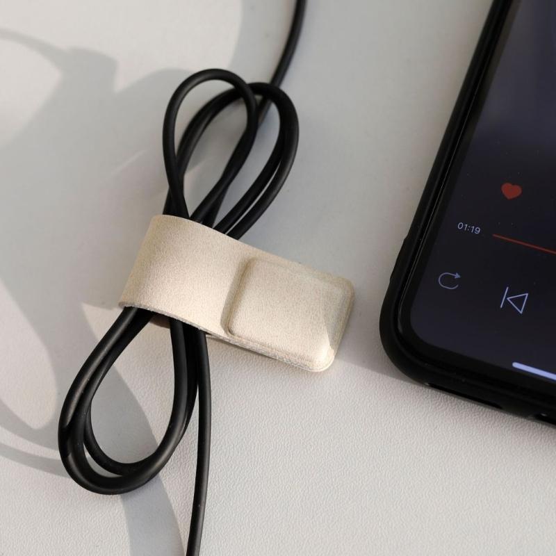 Curele Magnetice din Piele pentru Cabluri, Legături pentru Cabluri, Organizatoare de Cabluri, Gestionarea Cablurilor pentru Organizarea Cablurilor USB, Firelor Căștilor