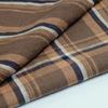 High Quality  Natural 100%  French Linen Fabric Skin-friendly 121gsm 135cm Yarn Dyed Stripe Check Linen for Shirts  Clothing