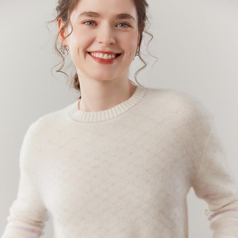 Fanzhen Women's Thickened Cashmere Blend Sweater