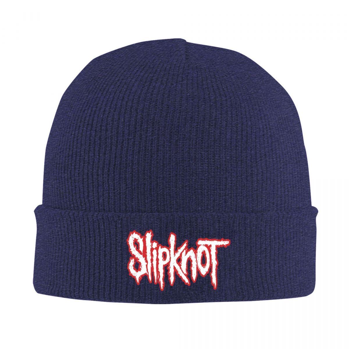 

New Slipknots Merch Warm Knitted Cap Hip Hop Bonnet Hat Autumn Winter Outdoor Beanies Hats For Unisex Adult