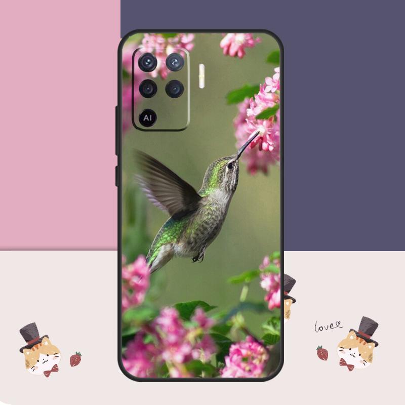 Hummingbird Case For Oppo A77 A17 A57 A40 A78 A54 A74 A94 A76 A16 A96 A18 A60 A80 A38 A58 A98 A15 A5 Pro