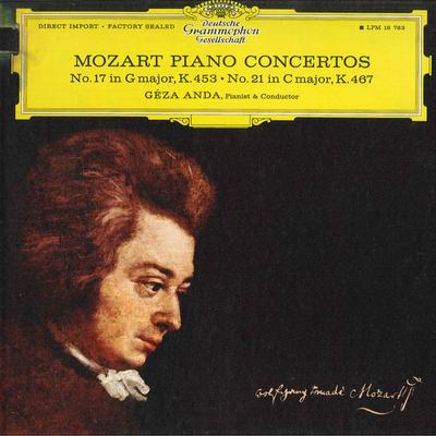 LP Record GEZA ANDA - Mozart Piano Concertos No.17 In G M LPM18783 DEUTSCHE GRAMMO US Classical Used