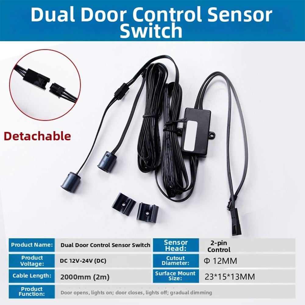 DC12V/24V Split-control Inductive Switch Sensor Hand Scanning Human Body Commands For Wardrobes Kitchens AccessControl Sensors