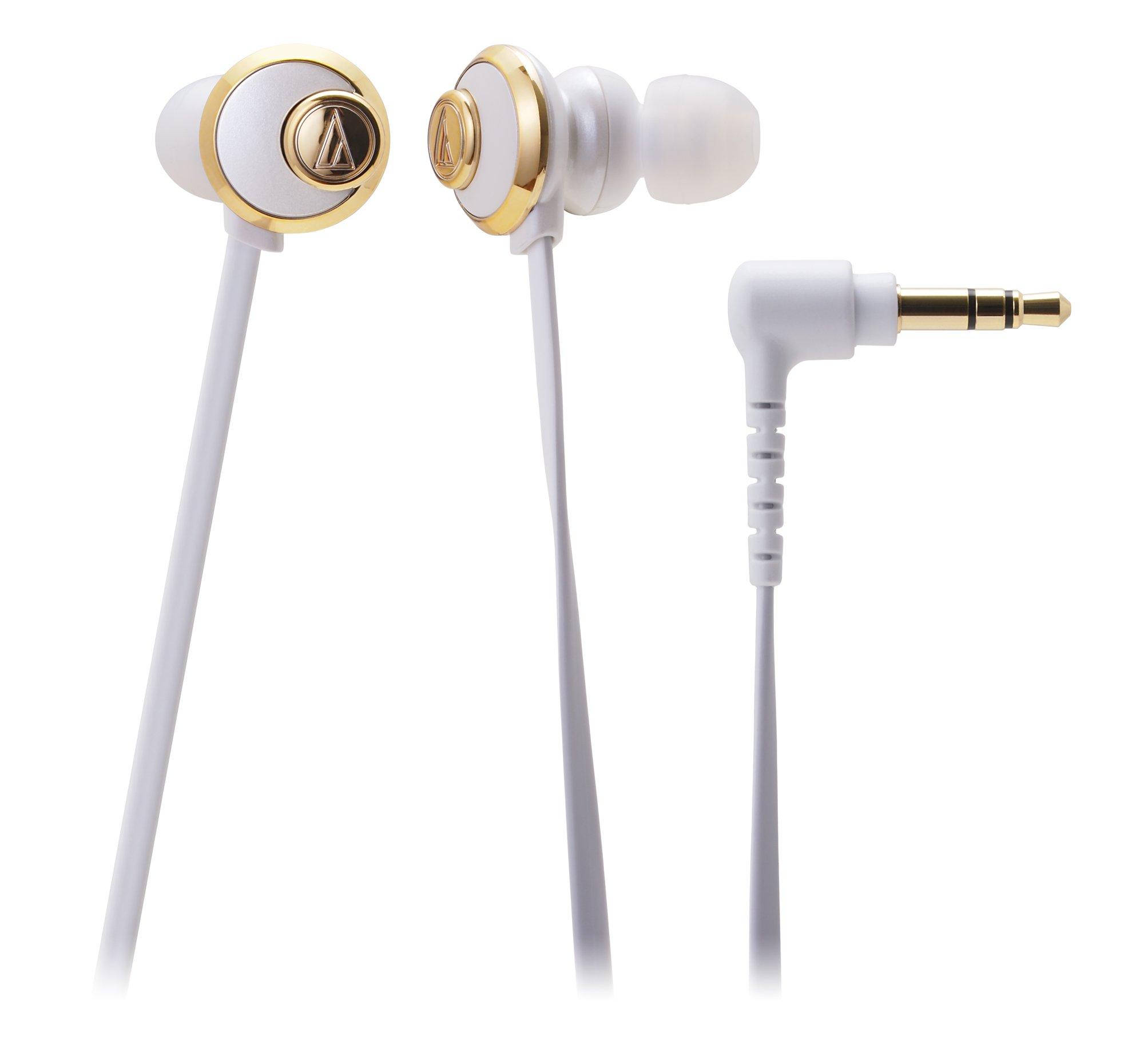 

Навушники-вкладиші Audio Technica Білі WH ATH-CKF77 білий