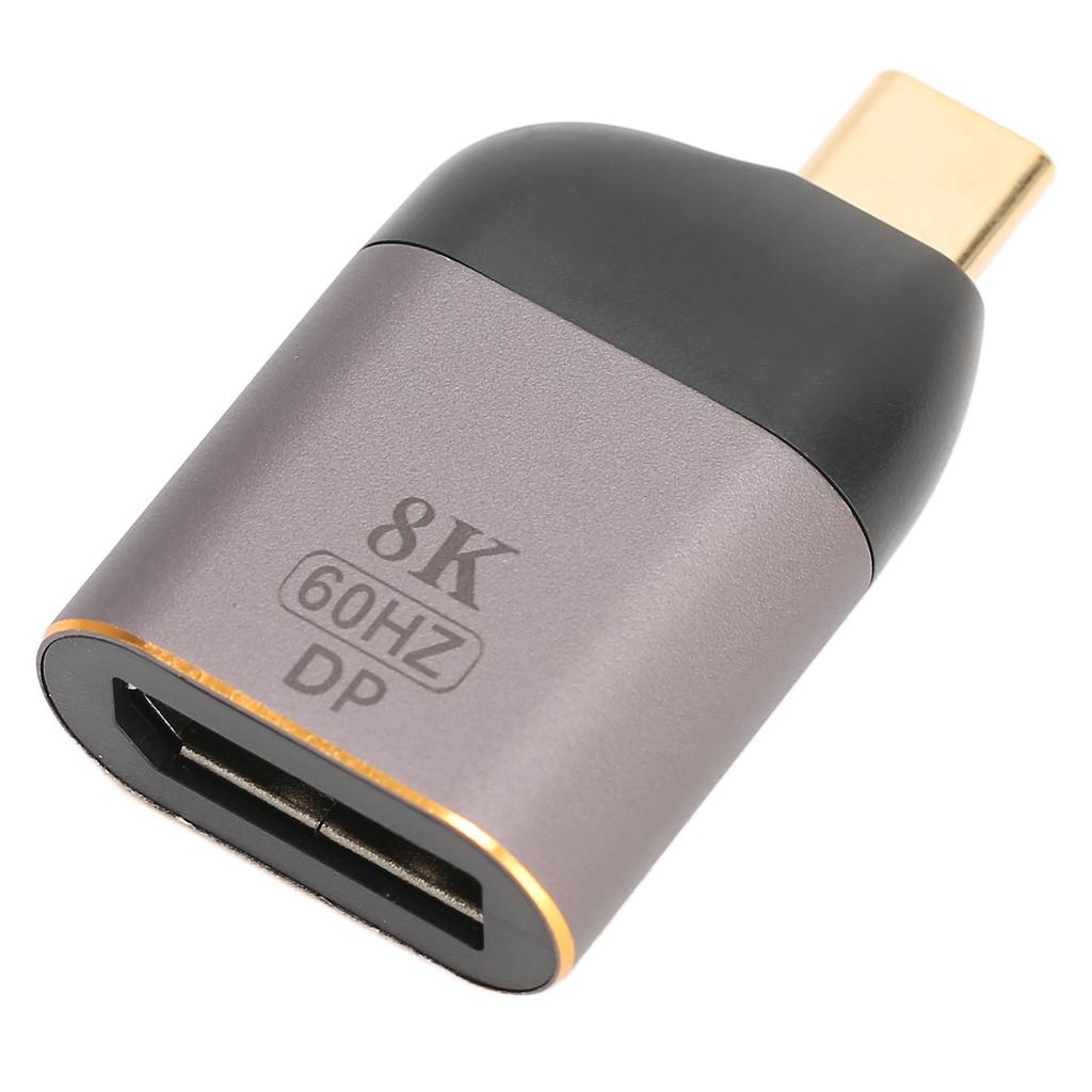 USB C to DisplayPort Adapter 8K 60Hz 8.1Gbps HBR3 DisplayPort Converter for OS Tablet Pro for Dell XPS