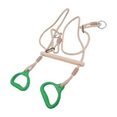 Trapeze Swing Bar Bar Gym Equipment Rings Adjustable Sensory Ergonomic Stable Game For Kids Adults Children Backyard Playground