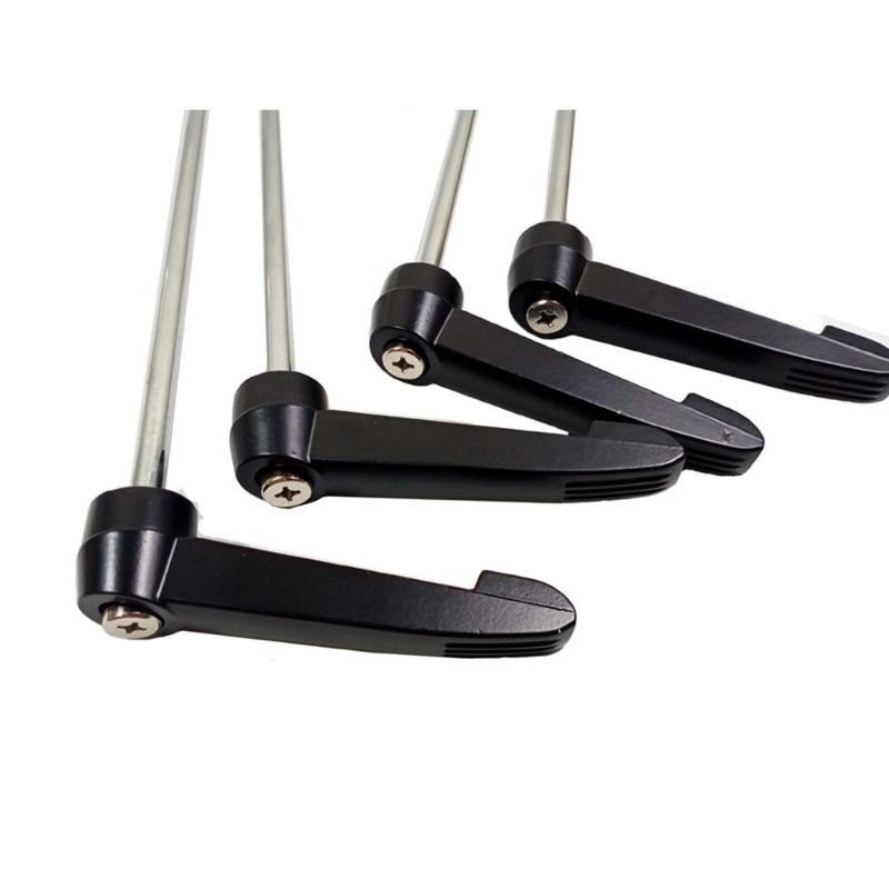 4Pcs Car Damage Rods Rod Opening Tool Car Dent Repair Tool Hand Set Rotated Handle Auto Body Dent Removal Tool