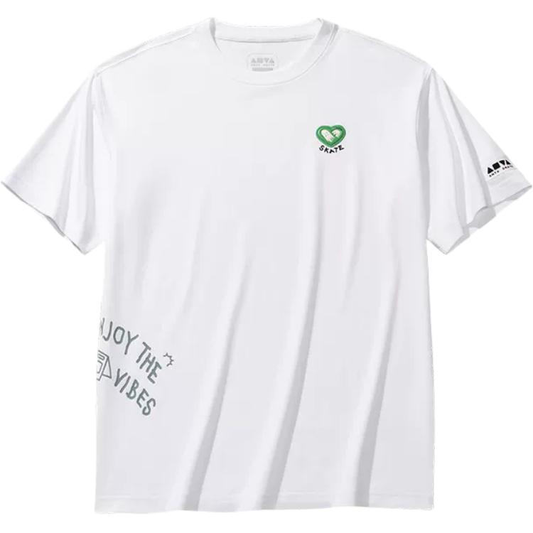 Anta Loose Fit Versatile Casual Short Sleeve T-Shirt Unisex tops 172628113-1 S