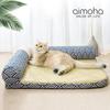 Aimoha Japanese Style Cool Washable Pet Bed Cat Dog M Blue