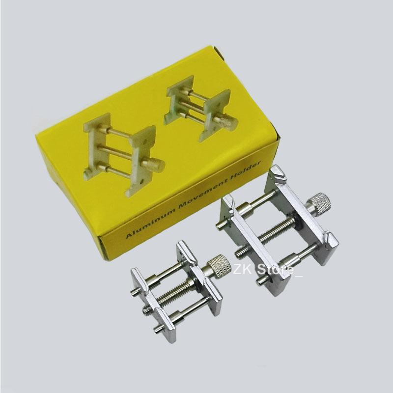 1 Box Multifunctional Universal Watch Movement Holder Fixed Base Watches Case Clamp Kits for Watchmaker Repair Tools Parts Kits