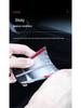Tesla Model 3/Y Steering Wheel Button Carbon Fiber Texture Sticker - Protective and Decorative Accessory