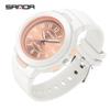 SANDA Fashion Youth Sports Waterproof Quartz Watch - Versatile & Trendy for Students