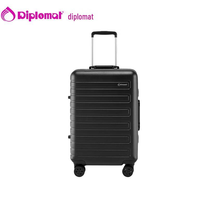 Diplomat TC-9204 Aluminum Frame Travel Suitcase