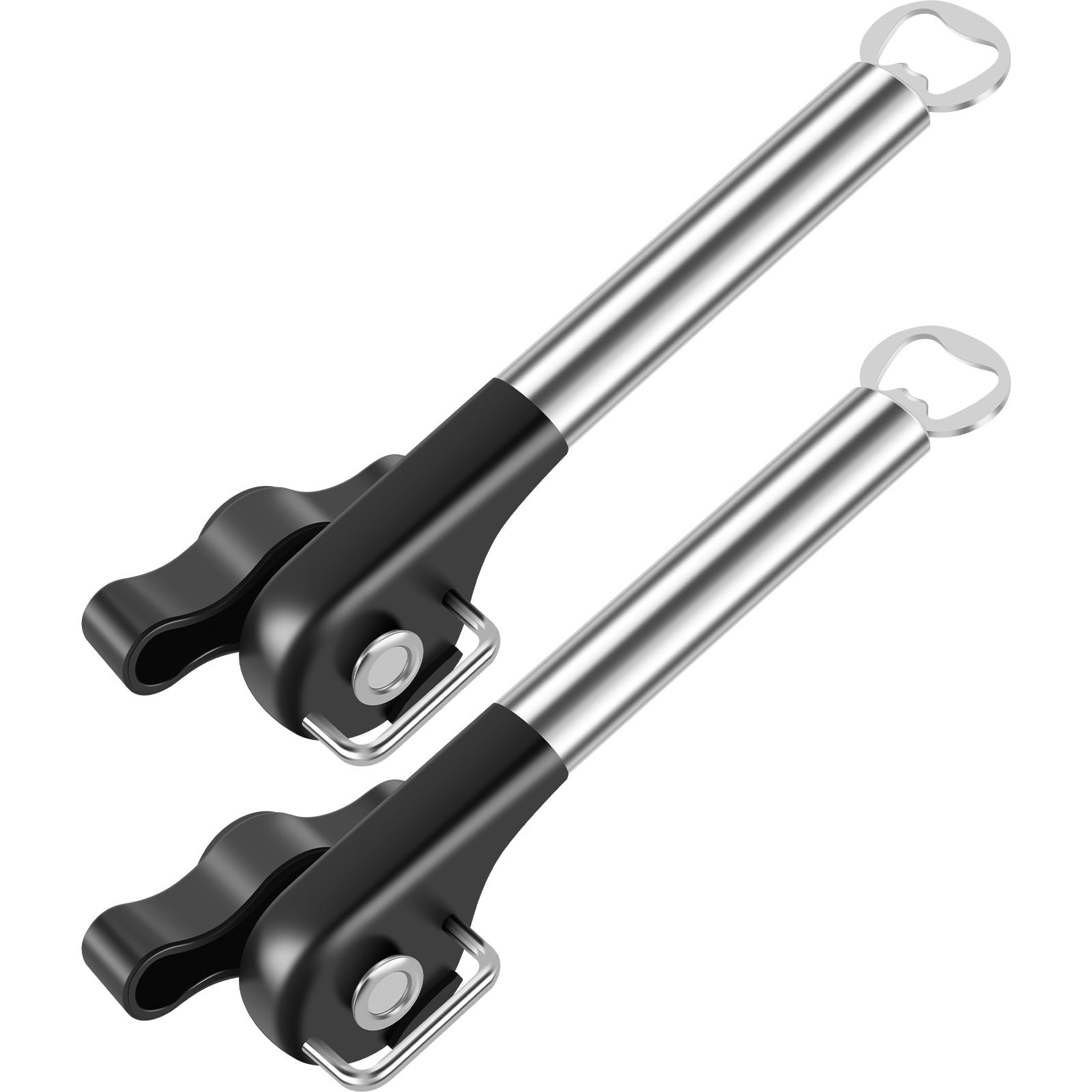 

2Pcs Manual Can Opener Smooth Edge Safe Cut Can Opener Stainless Steel Side Cut Multipurpose Bottle Opener Home Kitchen Tool