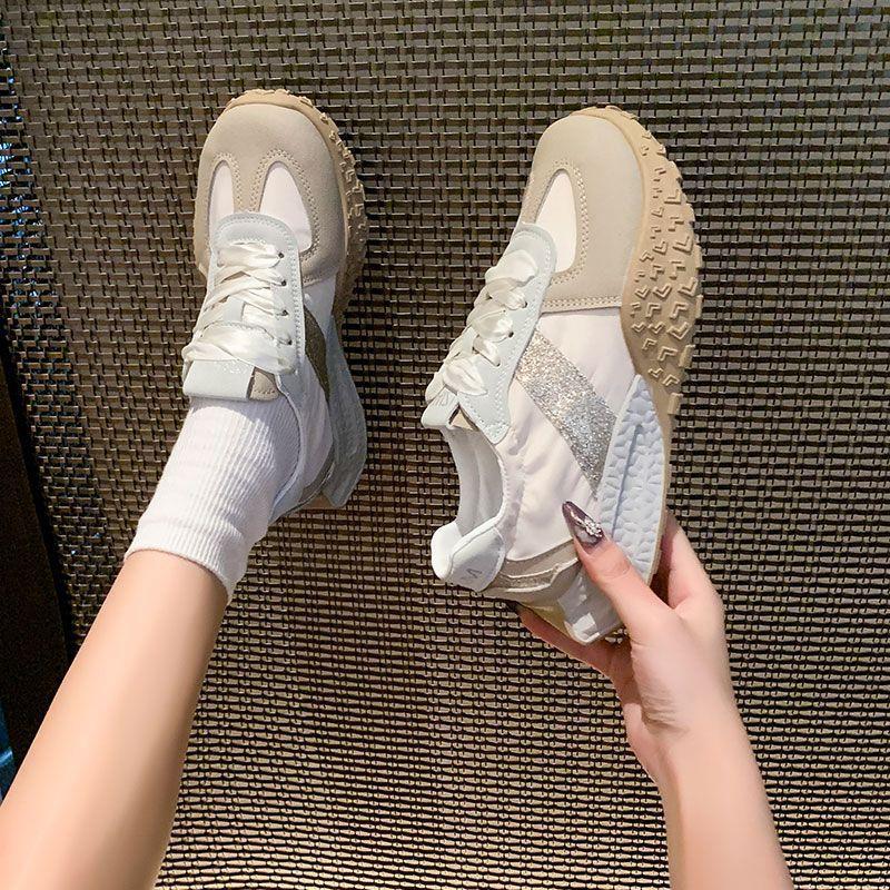 Trampa i skit balett träningsskor dam sommar 2025 nya vardagliga halkfria sportskor Forrest Gump skor populära mångsidiga damskor