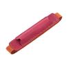 Top Leather Pencil Bag with Elastic Band, Retro Pen Case Holder for Travel Notebook, Portable Pen Pouch School Office Stationery