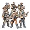 Ww2 Military Soldiers World War 2 Swat Special Force Model Building Blocks Army Figures Bricks Toys For Children Gift