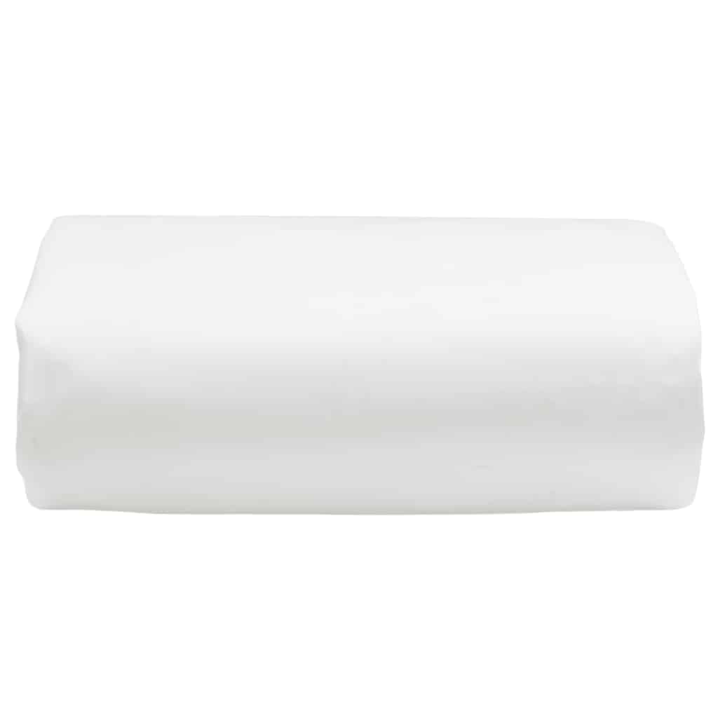 White Cover Tarpaulin 1 x 2.5 m 650 g m²