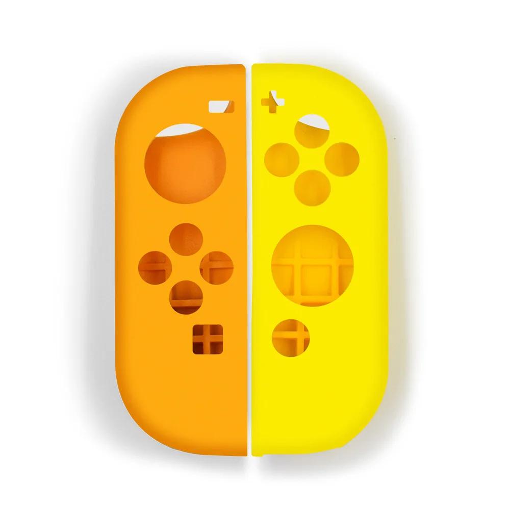 Für Switch Controller Hülle Für NS Joycon Hülle Skin Ersatz Griff Silikon Hülle Mit Daumen Griff Für Nintendo Switch