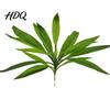 Pink And Purple Faux Flowers Large Realistic Artificial Fern Dragon's Blood Tree Plants with Green Foliage UV-resistant Ferns UV Resistant