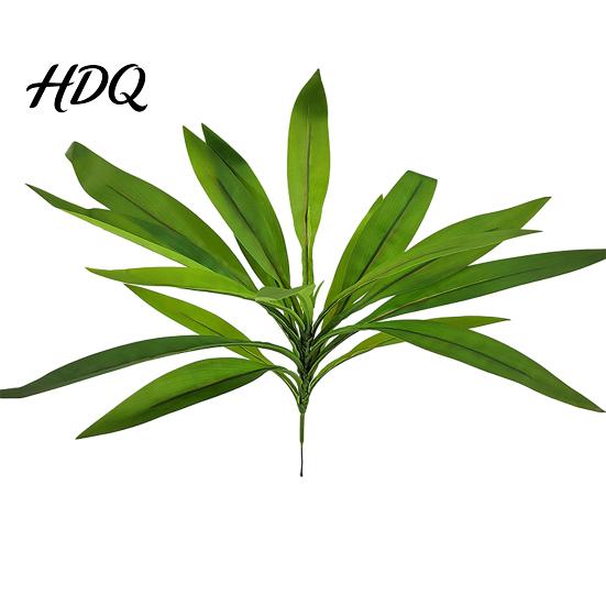 Pink And Purple Faux Flowers Large Realistic Artificial Fern Dragon's Blood Tree Plants with Green Foliage UV-resistant Ferns UV Resistant