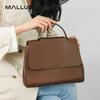 Women Cowhide Genuine Leather Shoulder Bags Ladies High Quality Casual Totes Messenger Bag Female Retro Luxury Designer Handbags