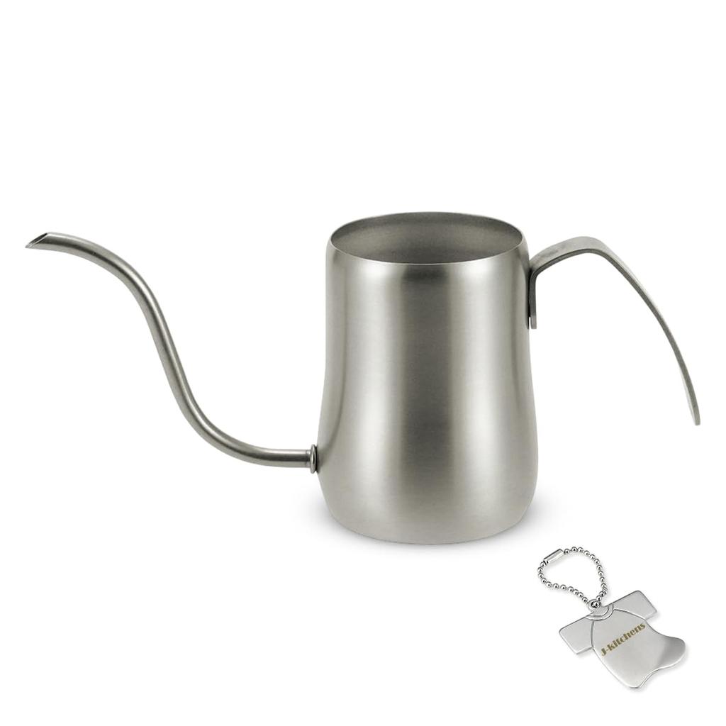 J-kitchens Nagomi Coffee Drip Pot, Stainless Steel, 430ml, Made in Japan, with Original Tag