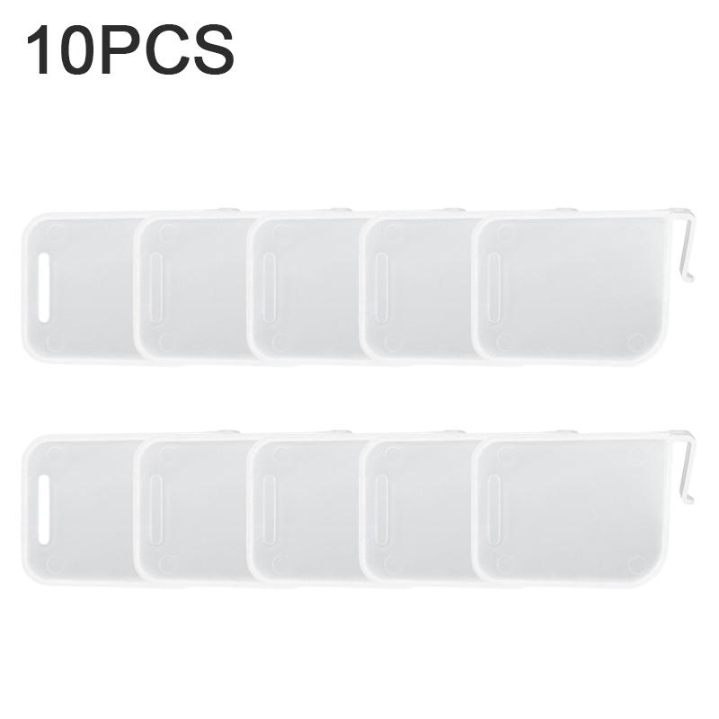 5-80PCS Refrigerator Organizer Adjustable Divider for Fridge Shelves Drawers Food Storage Kitchen Declutter Kit