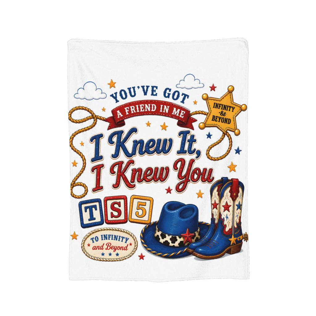 Cowgirl Girl I Knew It I Knew You Knitted Blankets TS5 Fuzzy Throw Blanket Summer Air Conditioning Printed Lightweight Bedsprea,