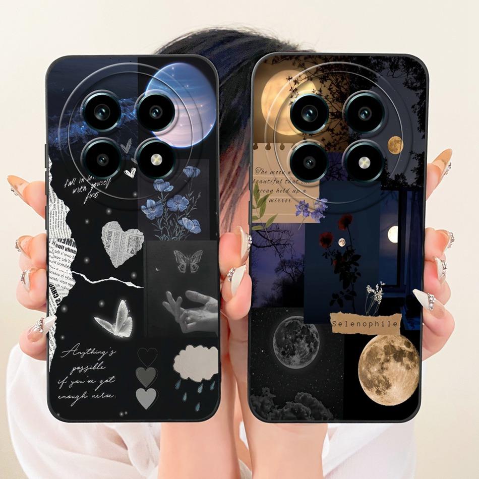 For Realme 13 Pro 13Pro+ Fashion Dusk Beach Painting Phone Case For Realme 13Pro Plus 5G Shockproof Soft Silicone Covers Bumpers