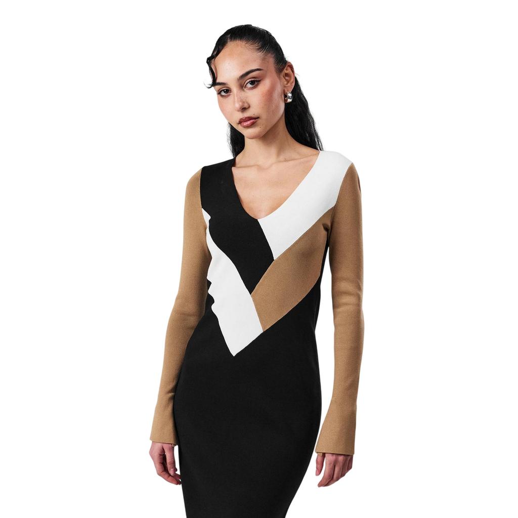 BOSS Womens/Ladies Florency Viscose Slim Midi Dress