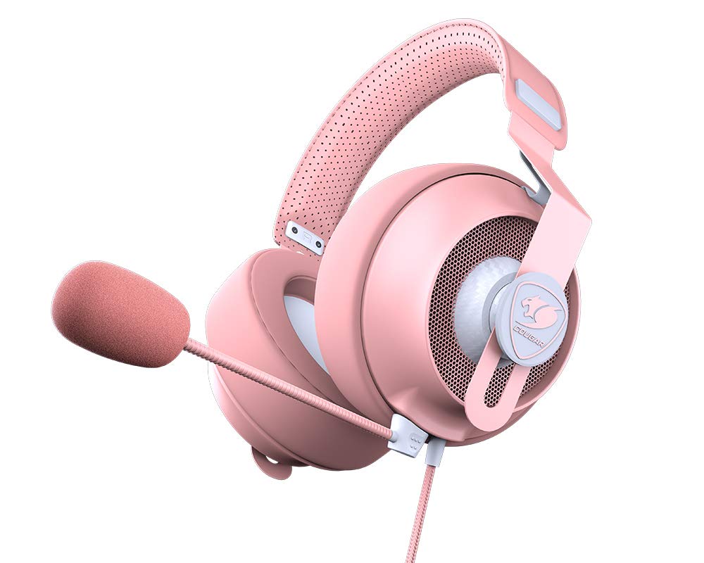 

COUGAR Gaming Headset PHONTUM S Pink Equipped with Graphene Diaphragm Clear Sound Pink Color CGR-P53NP-510 [ ] рожевий