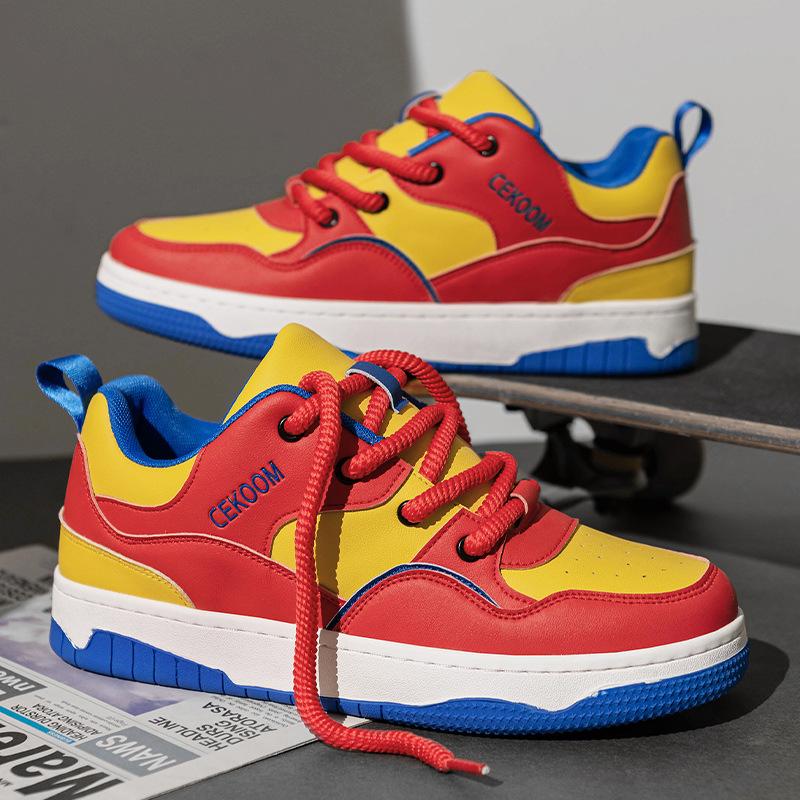 

Кроссовки для сноуборда, мужская нишевая обувь для улицы, молодежная модная марка, высокая чувствительность, супер-огонь, папа, гонконгский стиль, повседневная спортивная модная обувь 39