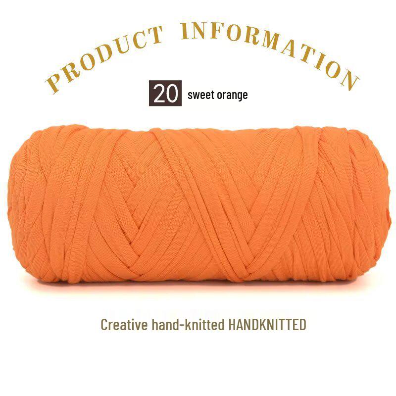 200g High Elastic Cloth Strip Yarn for DIY Weaving: Crochet Blankets, Floor Mats, Storage Baskets & More