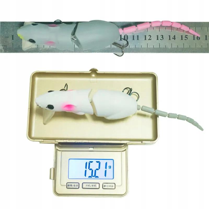 Wobbler Fishing Bait Pike Zander Catfish 15.5G 8.5Cm Mouse Rat