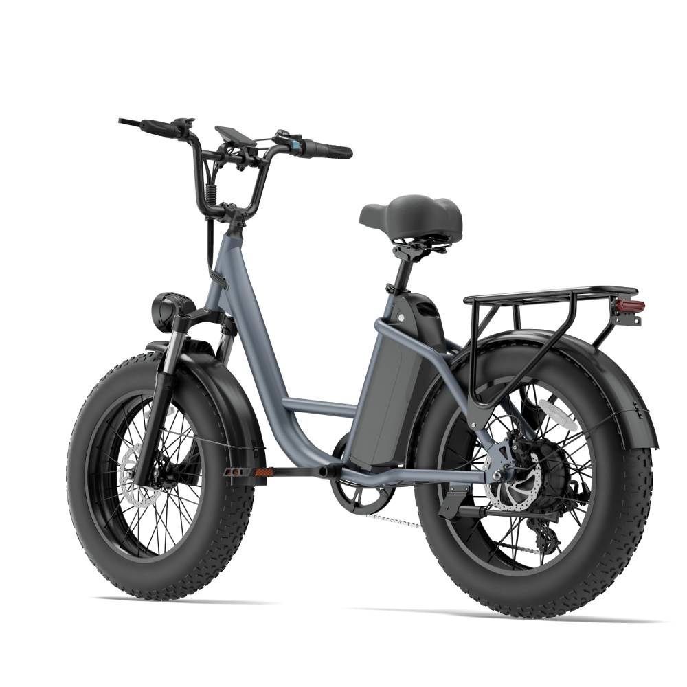 URLIFE E20 PRO Elektrisches Fahrrad für Erwachsene 1500W Motor 48V 15,6AH Akku 20" Fettreifen Geländetaugliches Elektrofahrrad