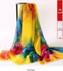 Extra Large Korean Style Chiffon Scarf - Versatile Beach Towel and Sun Protection Shawl for Women