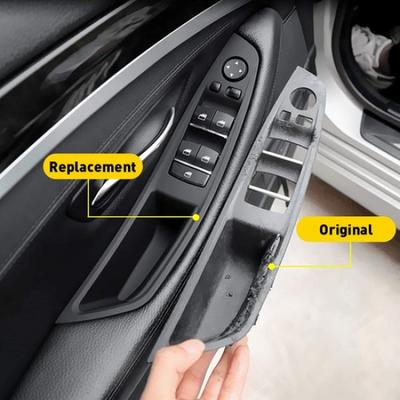 Fit BMW 520i 528i Black Driver Left Door Handle Pull Switch Window Cover Trim