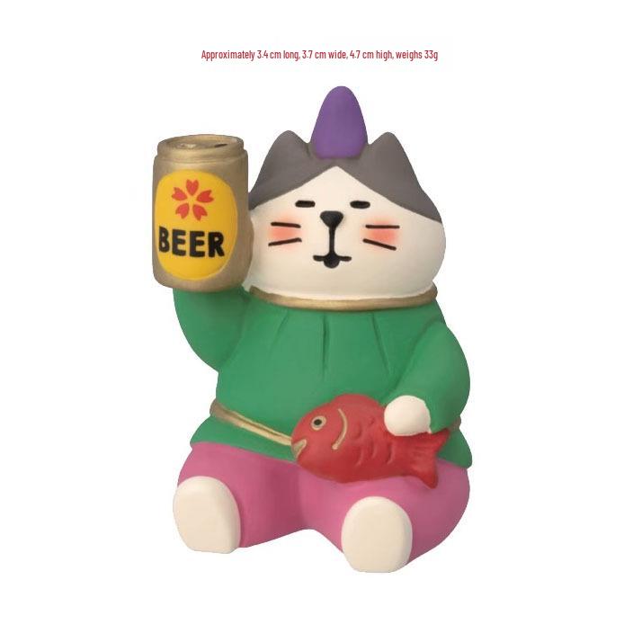 

Japanese Cat Sundries: Cherry Blossom Miniature Props & Ornaments