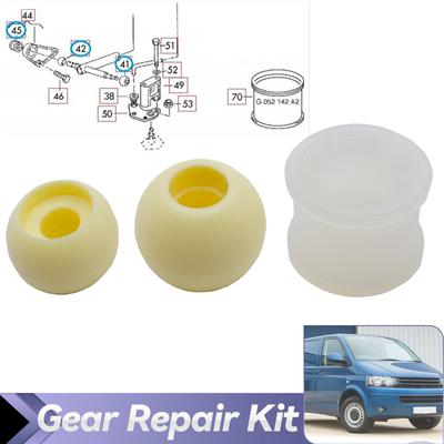 3 ks Sada na opravu pouzdra voliče převodového táhla pro automobily Řadicí tyč pro VW Transporter T4 1990-2013 OE# 701711166 7D0711131 015311544