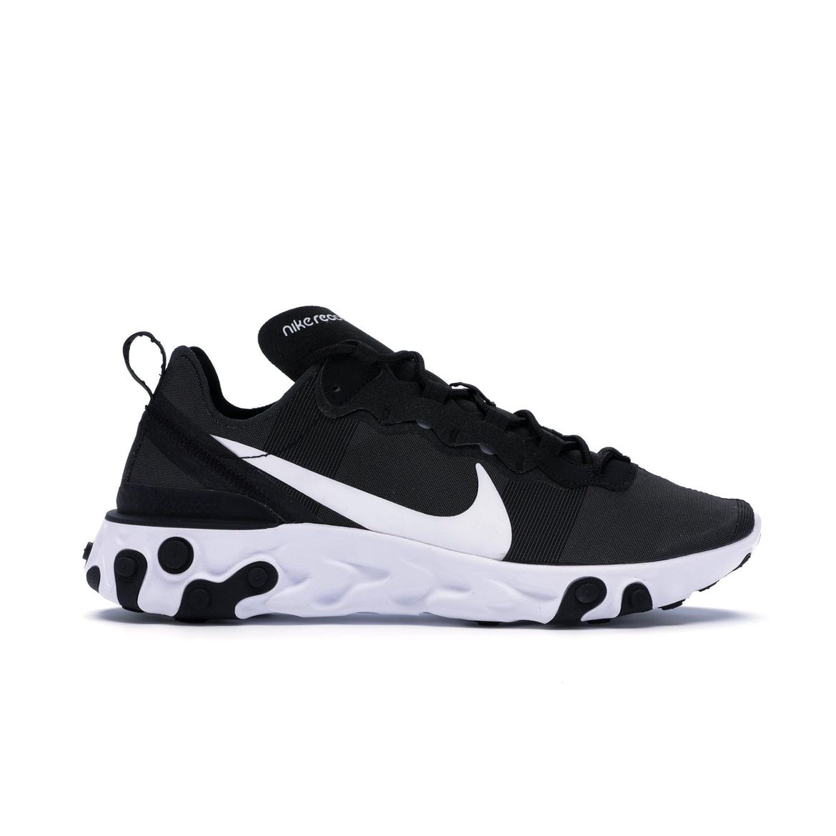

Черные кроссовки унисекс Nike React Element 55 BQ6166-003