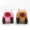 Car Capybara Decompress Cute Funny Toy Capybara Kneadle Stretch-Relief Toy Creative Cartoon Soft Mochi Stress Easing Doll Gift