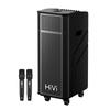 HiVi Portable Outdoor Bluetooth PA Speaker with Dual Wireless Microphones