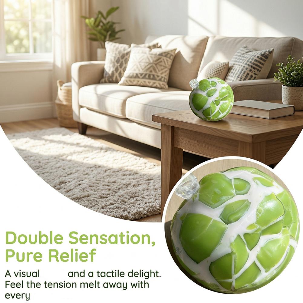Squishy Stress Balls Slow Rebound Wax Skin Squeeze Toy For Kids Adult Quiet Sensory Fidget Toy Soothing Relieving Stress