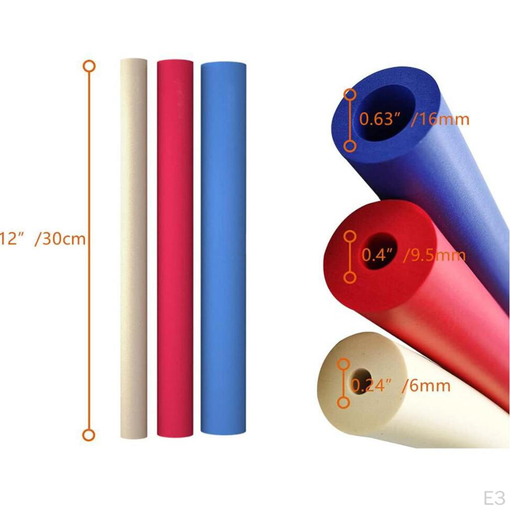 Pěnové trubičky Polstrování na náčiní Gripy na náčiní Lžíce Tužky Vidlička Nástroje