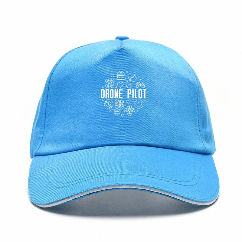 New 2021 Summer Fashion Drone Pilot Minimal Quadcopter Baseball Cap