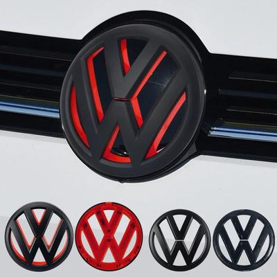 2026 Hot For VW VOLKSWAGEN Car Front Grill Badges Rear Trunk Emblem Lid Covers Logo Sticker For VW Volkswagen Golf 6 Golf6 MK6 G