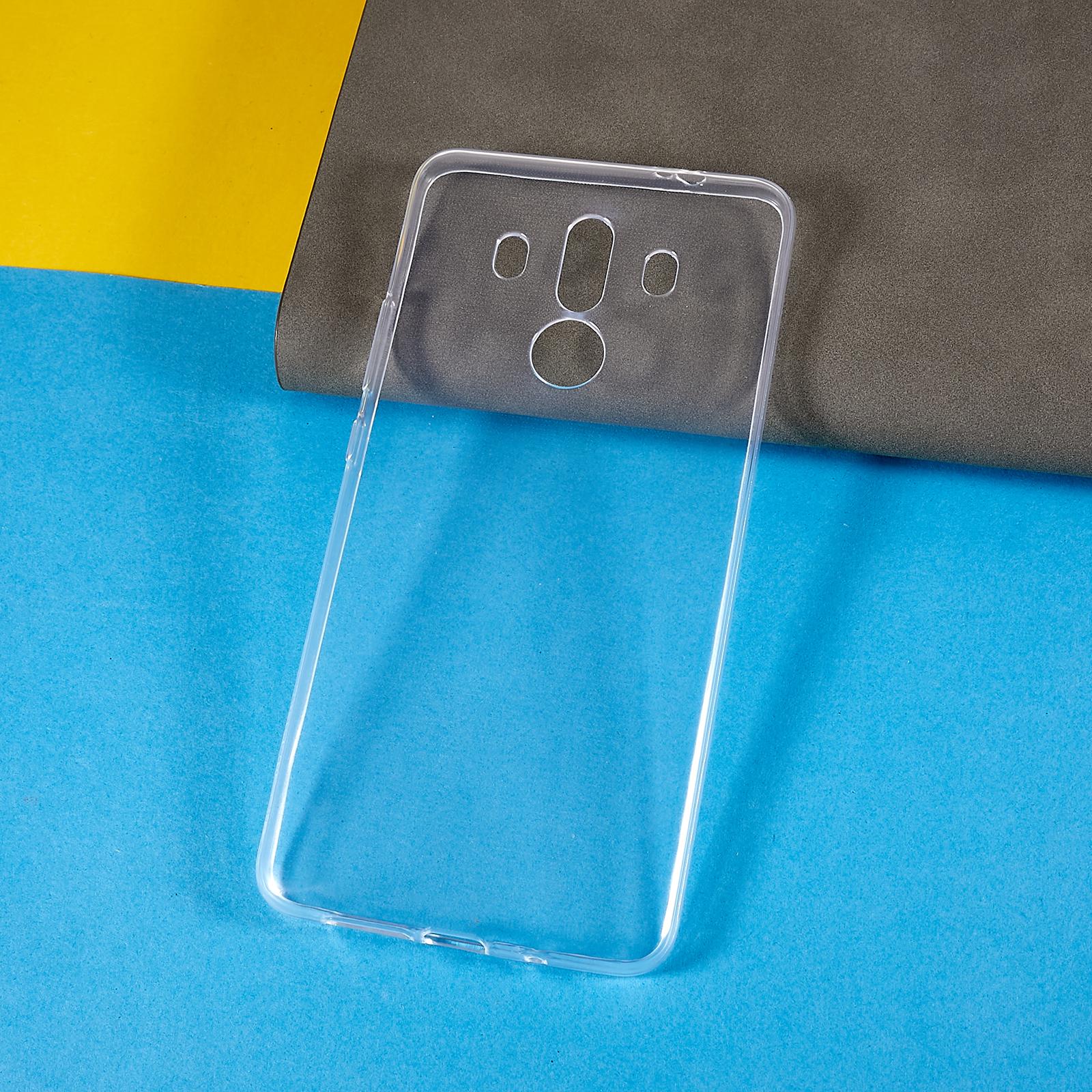 

For Huawei Mate 10 Pro Protective Phone Case Ultra Slim Transparent Anti-Scratch Flexible TPU Back Cover A