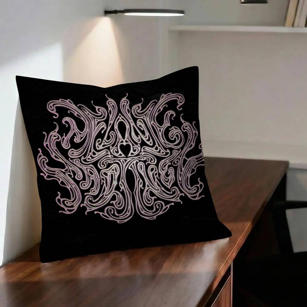 HADES SACRIFICE Melanie Martinez Reflective Cushion Cover Car Throw Pillow Case For Sofa Car Christmas Gift 40x40cm 45x45cm
